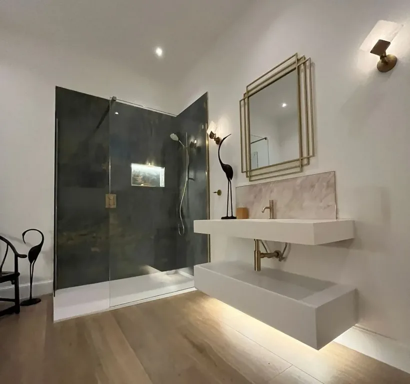 Luxury bathroom fitted by SD Plumbing & Heating in Edinburgh