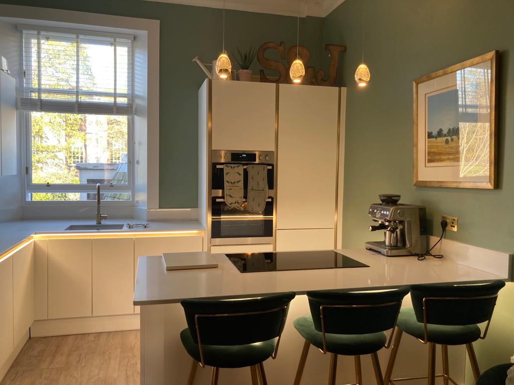 Kitchen installation in Duddingston