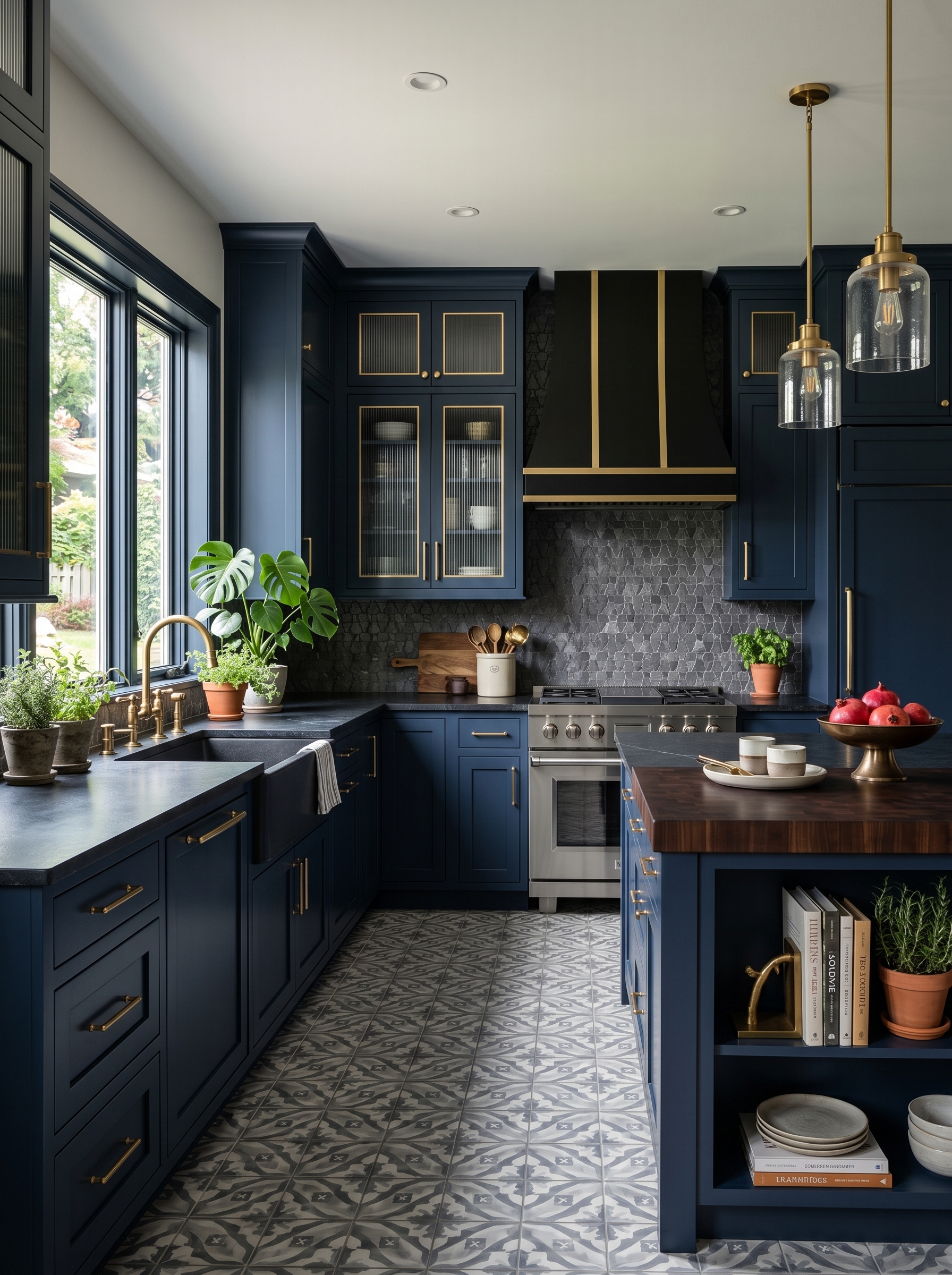 Bold & Statement kitchen in Duddingston